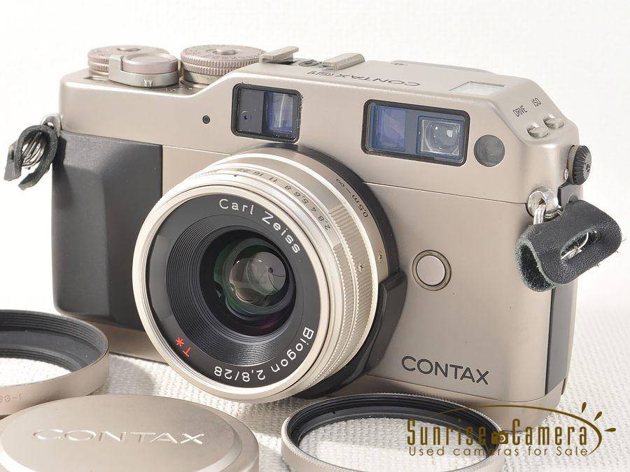 CONTAX G1（難有）＋ビオゴン28mm F2.8を28,000円にて買取させていただきました！