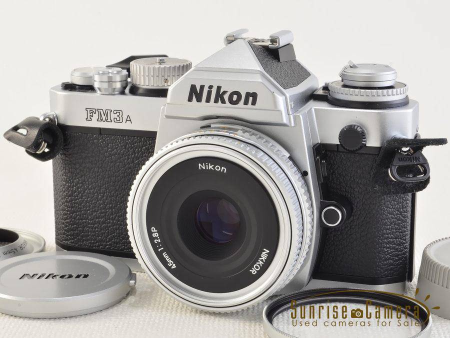 人気沸騰ブラドン Nikkor ＋Ai-S FM3A Nikon 45mm シルバー付 F2.8P ...
