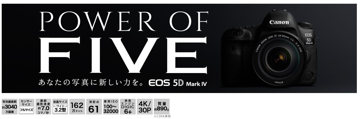 EOS 5D Mark IV