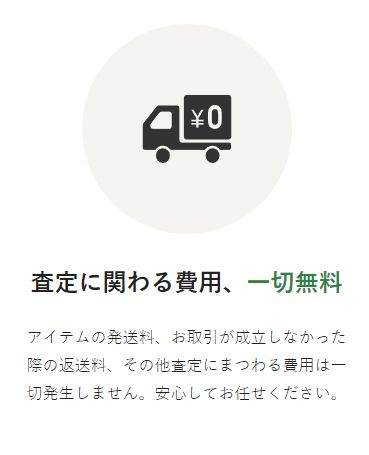 サンライズカメラの宅配買取は完全無料でご利用可能